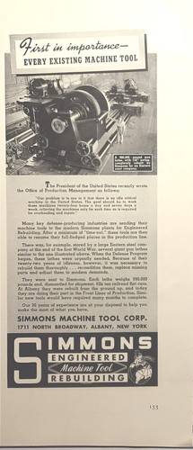 Simmons engineered machine - simmons,